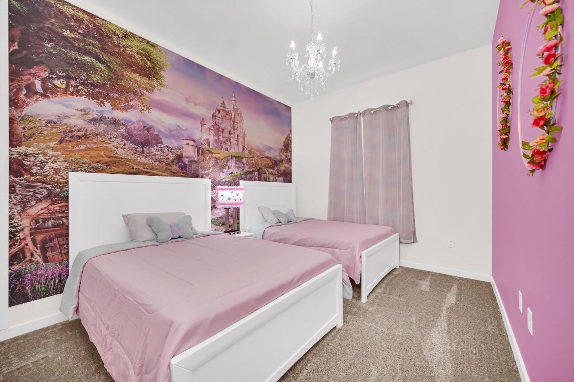 New Spacious And Themed 5 Bedroom Home Minutes From Disney And Waterparks! Orlando Exterior foto